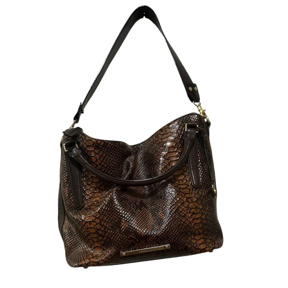 Brahmin Women’s Tortoise Seville Norah Hobo Bag